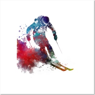 Ski sport art #ski #sport Posters and Art